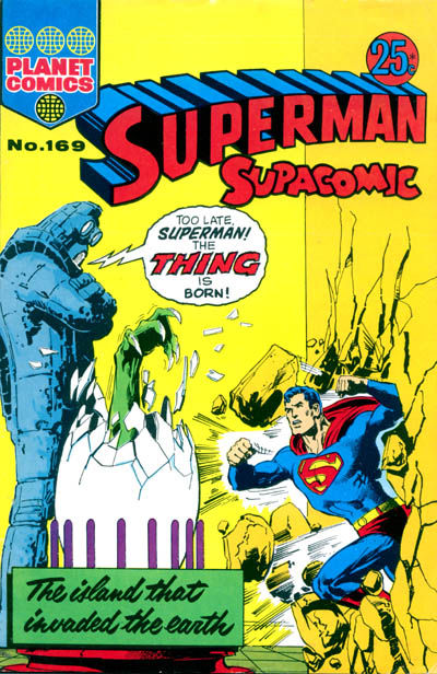 Cover for Superman Supacomic (K. G. Murray, 1959 series) #169