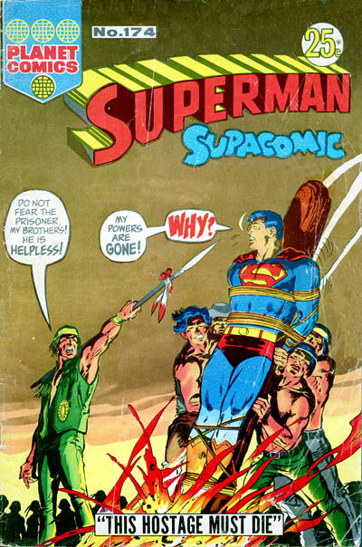 Cover for Superman Supacomic (K. G. Murray, 1959 series) #174