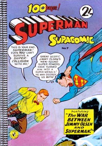 Cover for Superman Supacomic (K. G. Murray, 1959 series) #7