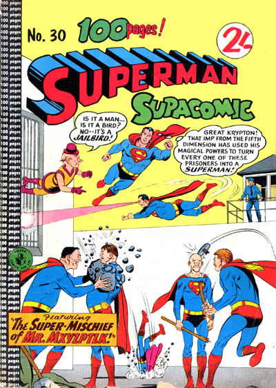 Cover for Superman Supacomic (K. G. Murray, 1959 series) #30