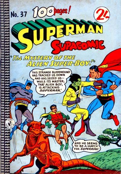 Cover for Superman Supacomic (K. G. Murray, 1959 series) #37