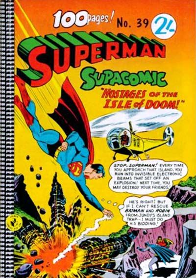 Cover for Superman Supacomic (K. G. Murray, 1959 series) #39