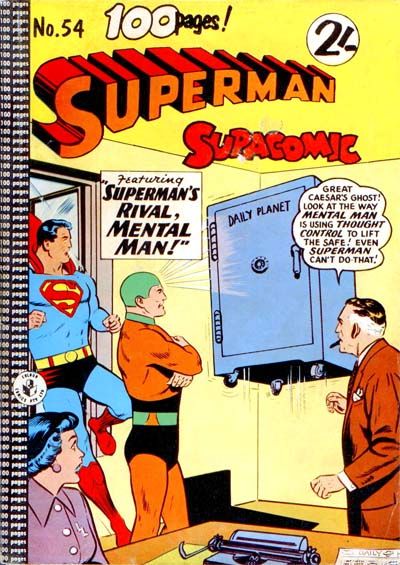 Cover for Superman Supacomic (K. G. Murray, 1959 series) #54