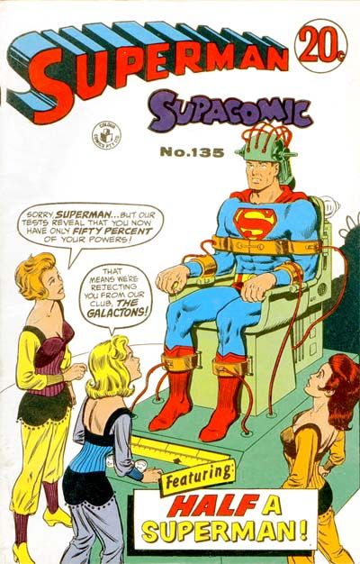 Cover for Superman Supacomic (K. G. Murray, 1959 series) #135
