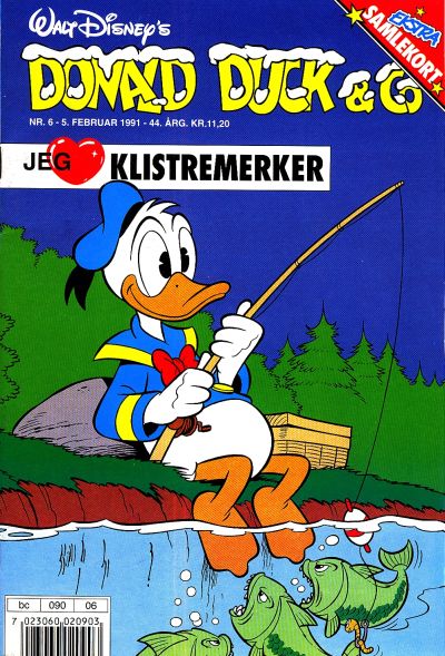 Cover for Donald Duck & Co (Hjemmet / Egmont, 1948 series) #6/1991