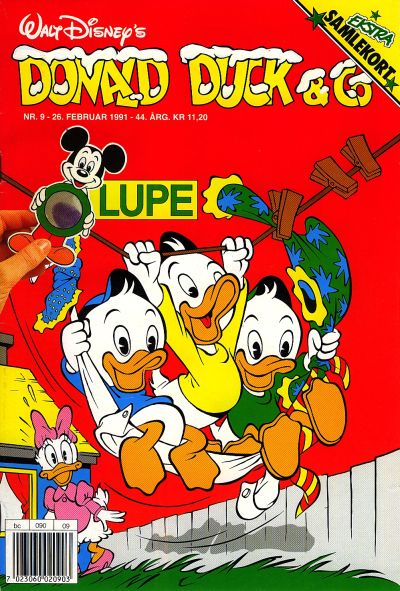 Cover for Donald Duck & Co (Hjemmet / Egmont, 1948 series) #9/1991