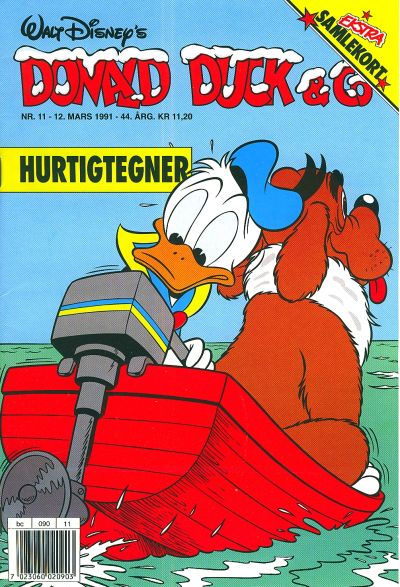 Cover for Donald Duck & Co (Hjemmet / Egmont, 1948 series) #11/1991