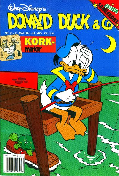 Cover for Donald Duck & Co (Hjemmet / Egmont, 1948 series) #21/1991