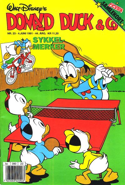 Cover for Donald Duck & Co (Hjemmet / Egmont, 1948 series) #23/1991