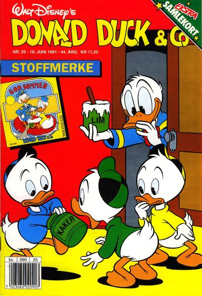 Cover for Donald Duck & Co (Hjemmet / Egmont, 1948 series) #25/1991