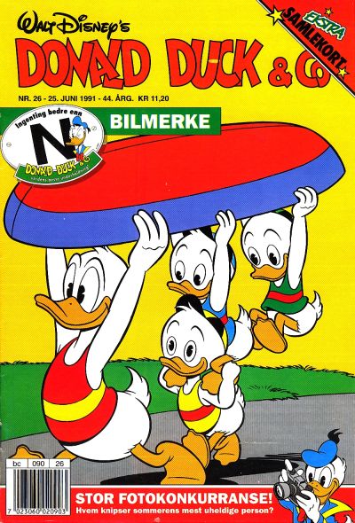 Cover for Donald Duck & Co (Hjemmet / Egmont, 1948 series) #26/1991