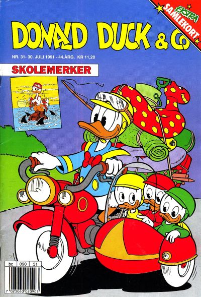 Cover for Donald Duck & Co (Hjemmet / Egmont, 1948 series) #31/1991