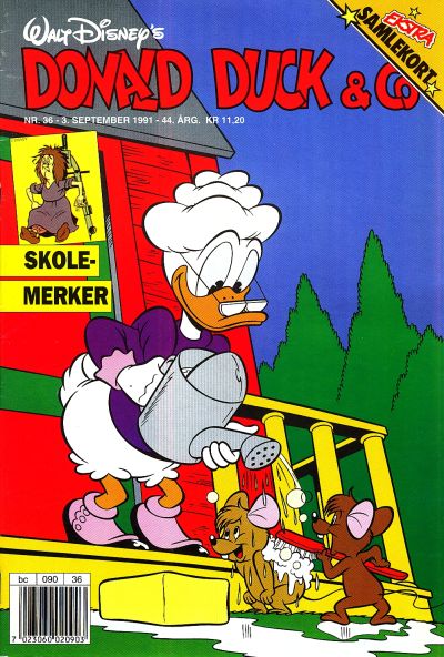 Cover for Donald Duck & Co (Hjemmet / Egmont, 1948 series) #36/1991