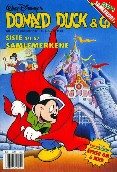 Cover for Donald Duck & Co (Hjemmet / Egmont, 1948 series) #42/1991