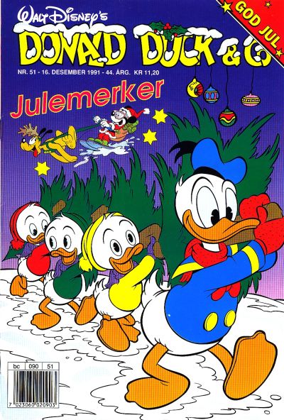 Cover for Donald Duck & Co (Hjemmet / Egmont, 1948 series) #51/1991