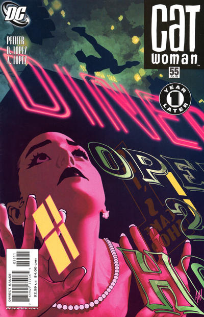 Cover for Catwoman (DC, 2002 series) #55