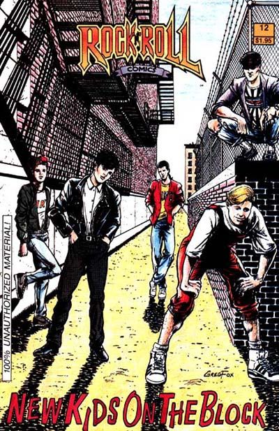 Cover for Rock N' Roll Comics (Revolutionary, 1989 series) #12 [Second Printing]
