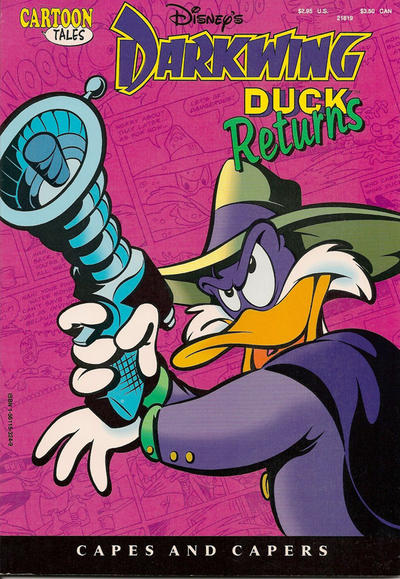 Cover for Disney's Cartoon Tales: Darkwing Duck [Capes and Capers] (Disney, 1992 series) 