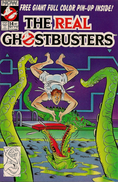 Cover for The Real Ghostbusters (Now, 1988 series) #14 [Direct]