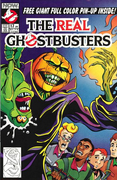 Cover for The Real Ghostbusters (Now, 1988 series) #17 [Direct]