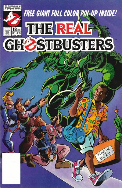 Cover for The Real Ghostbusters (Now, 1988 series) #18 [Direct]