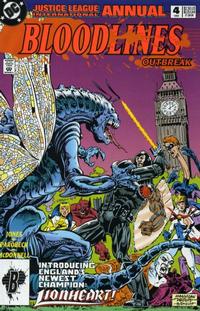 Cover Thumbnail for Justice League International Annual (DC, 1993 series) #4 [Direct]