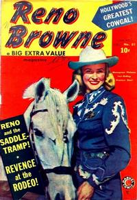 Cover Thumbnail for Reno Browne, Hollywood's Greatest Cowgirl (Bell Features, 1950 series) #51
