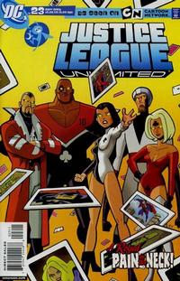Cover Thumbnail for Justice League Unlimited (DC, 2004 series) #23 [Direct Sales]