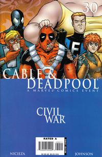 Cover Thumbnail for Cable & Deadpool (Marvel, 2006 series) #30 [Direct Edition]