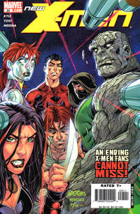 Cover Thumbnail for New X-Men (Marvel, 2004 series) #25
