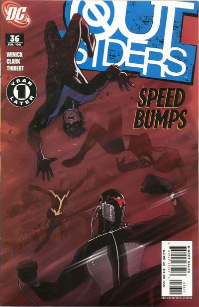 Cover for Outsiders (DC, 2003 series) #36