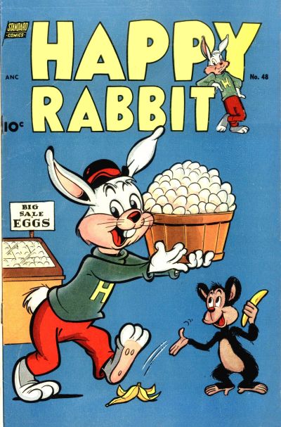 Cover for Happy Rabbit (Pines, 1951 series) #48