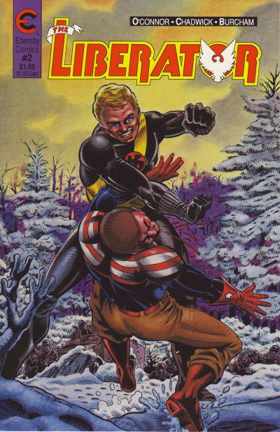 Cover for Liberator (Malibu, 1987 series) #2