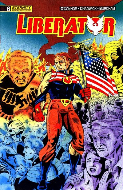 Cover for Liberator (Malibu, 1987 series) #6