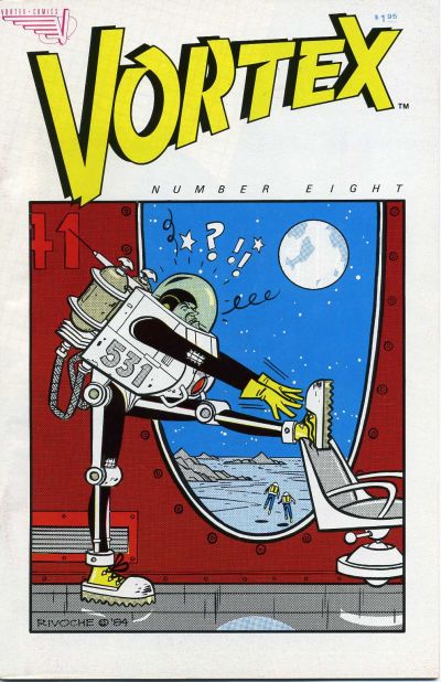 Cover for Vortex (Vortex, 1982 series) #8