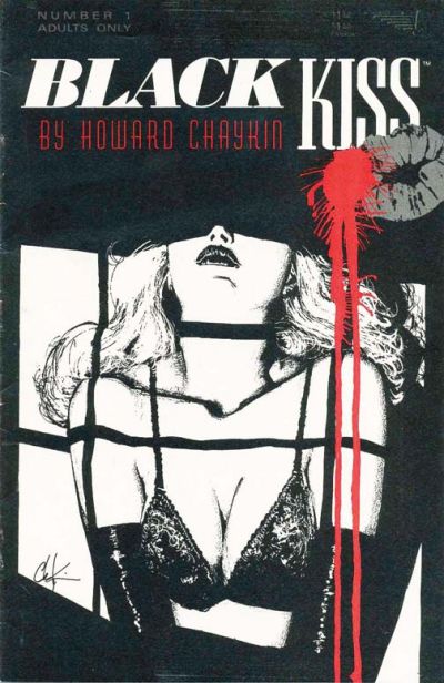Cover for Black Kiss (Vortex, 1988 series) #1