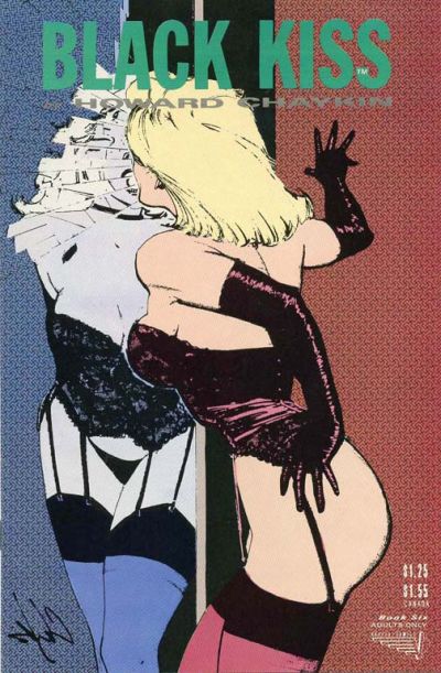 Cover for Black Kiss (Vortex, 1988 series) #6