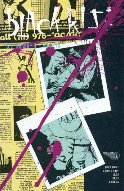 Cover for Black Kiss (Vortex, 1988 series) #8