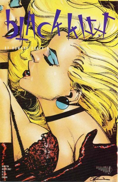 Cover for Black Kiss (Vortex, 1988 series) #10