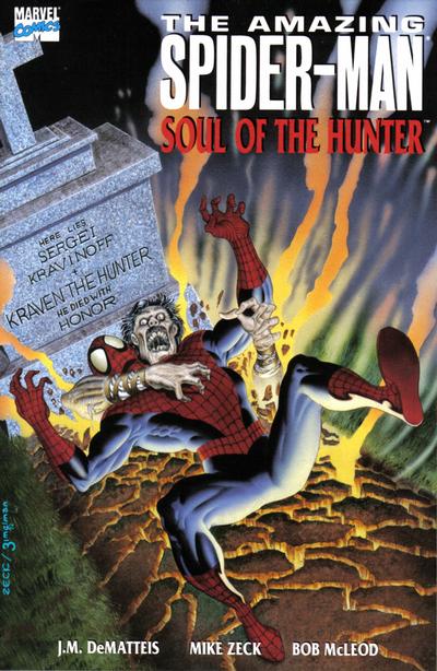 Cover for The Amazing Spider-Man: Soul of the Hunter (Marvel, 1992 series) 
