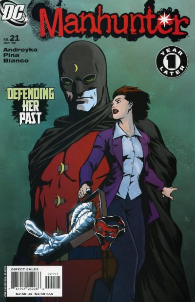 Cover for Manhunter (DC, 2004 series) #21