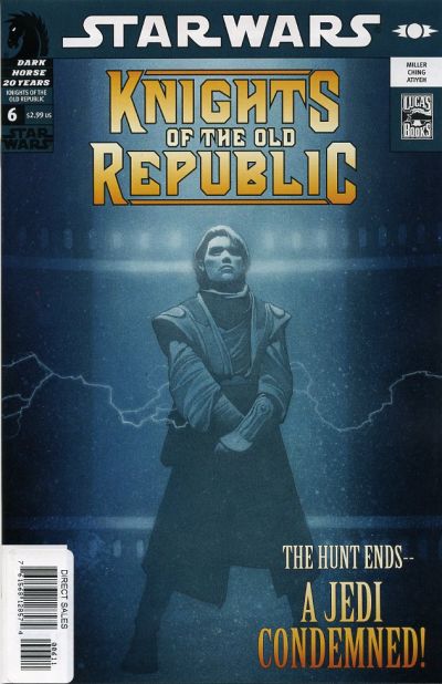 Cover for Star Wars Knights of the Old Republic (Dark Horse, 2006 series) #6