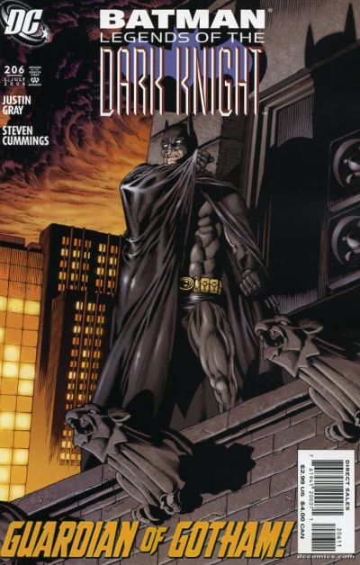 Cover for Batman: Legends of the Dark Knight (DC, 1992 series) #206 [Direct Sales]