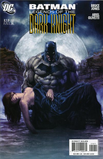 Cover for Batman: Legends of the Dark Knight (DC, 1992 series) #210