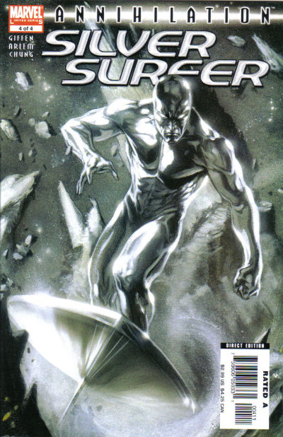 Cover for Annihilation: Silver Surfer (Marvel, 2006 series) #4