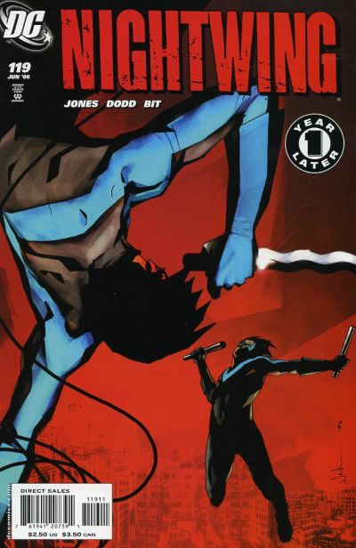 Cover for Nightwing (DC, 1996 series) #119 [Direct Sales]