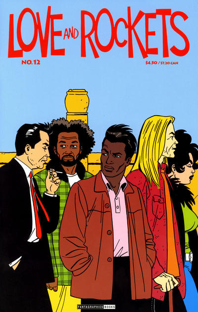 Cover for Love and Rockets (Fantagraphics, 2001 series) #12