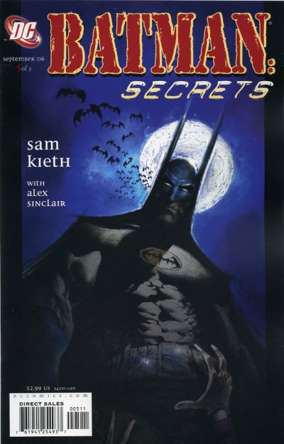 Cover for Batman: Secrets (DC, 2006 series) #5