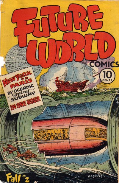 Cover for Future World Comics (George W. Dougherty Publishing Company, 1946 series) #2