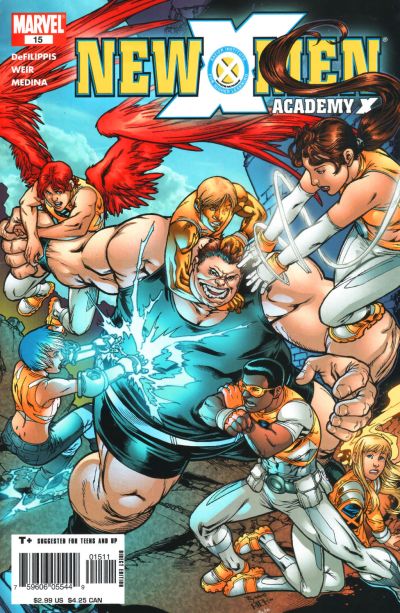 Cover for New X-Men (Marvel, 2004 series) #15